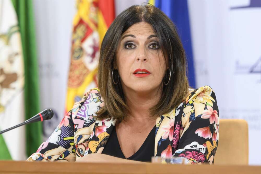 Ángelez Férriz, vicesecretaria general del PSOE andaluz.