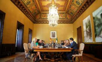 Reunión del Consejo de Gobierno, en el Palacio de San Telmo.
