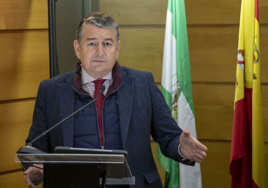 El consejero de Presidencia, Interior, Diálogo Social y Simplificación Administrativa, Antonio Sanz. Foto: EFE.