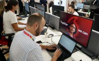 Instalaciones del Innovation Campus de Málaga de la compañía Vodafone.