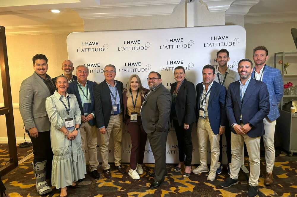 El presidente de la Diputación de Málaga y Turismo Costa del Sol, Francisco Salado, y el concejal de Turismo del Ayuntamiento de Málaga, Jacobo Florido. Foto: Diputación de Málaga.