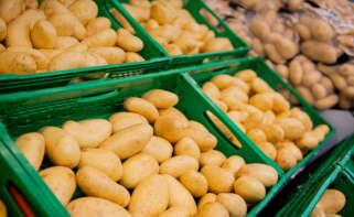 Patatas expuestas en un supermercado Mercadona. Foto: Mercadona