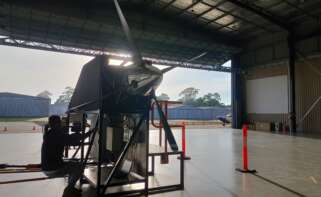 Prototipo de avión de Dovetail en una de sus instalaciones.