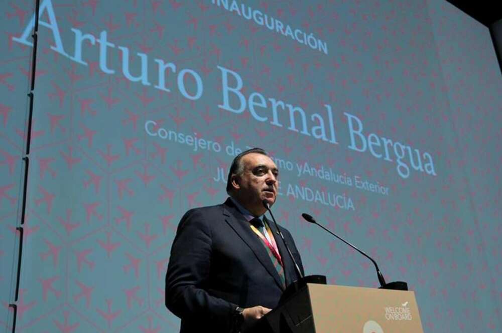 El consejero de Turismo y Andalucía Exterior, Arturo Bernal. Foto: Junta de Andalucía