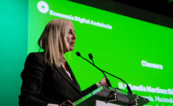 Amelia Martínez, viceconsejera de Economía, Hacienda y Fondos Europeos, cluasuró el acto de presentación del Atlas de la Empresa Comprometida de Andalucía. Imagen: EDAmelia Martínez, viceconsejera de Economía, Hacienda y Fondos Europeos, cluasuró el acto de presentación del Atlas de la Empresa Comprometida de Andalucía.