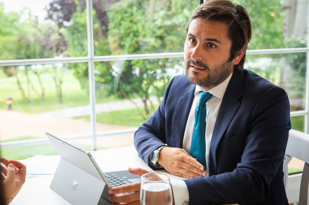 Félix Almagro, presidente de la Asociación de Jóvenes Empresarios