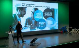 Marcelino Fernández Mallo, director técnico del Atlas de la Empresa Comprometida de Andalucía, durante la presentación de los resultados.