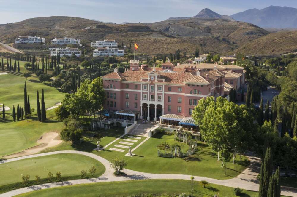 Instalaciones del ‘Anantara Villa Padierna Palace Benahavís Marbella Resort’ en la Costa del Sol.