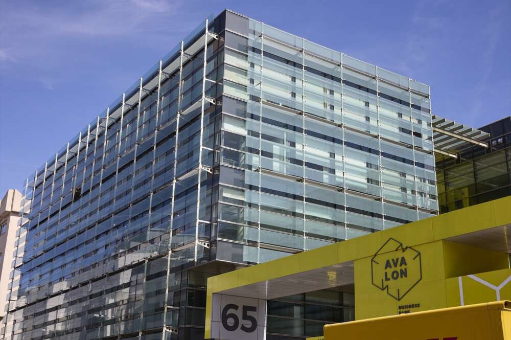 Edificio de la sede de Ezentis en Madrid.