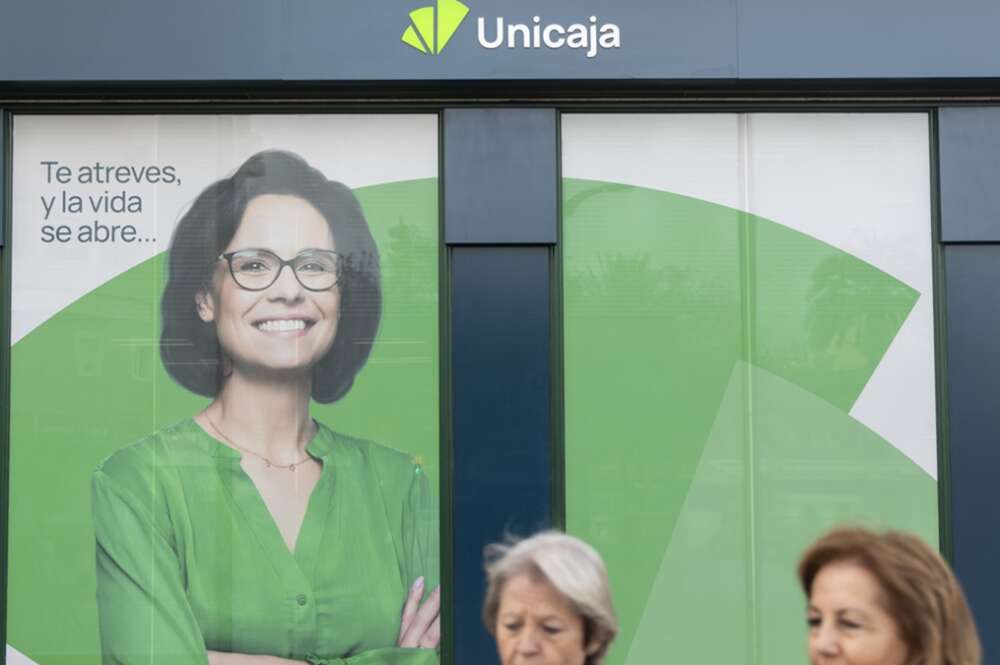 Un banco de Unicaja