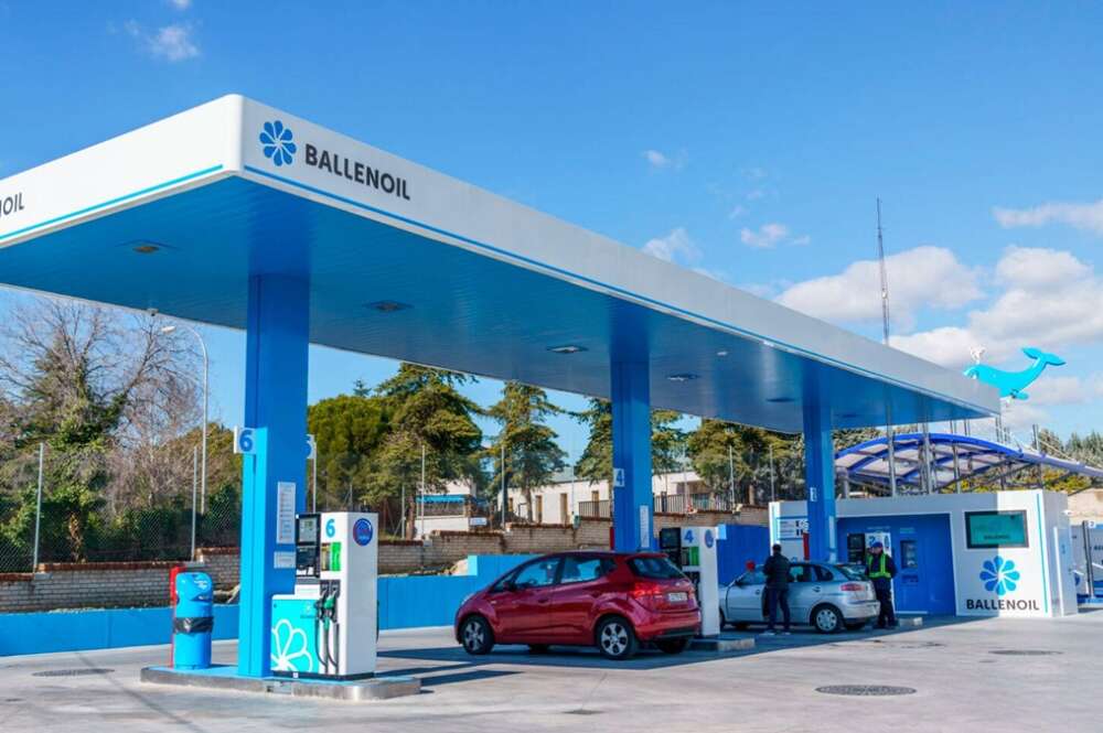 Una gasolinera de Ballenoil