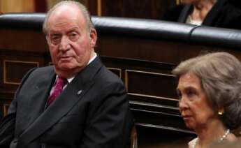 Los reyes eméritos Juan Carlos y Sofía | EFE