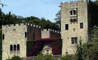 Pazo de Meirás, en el concello coruñés de Sada, antigua propiedad de la familia Franco