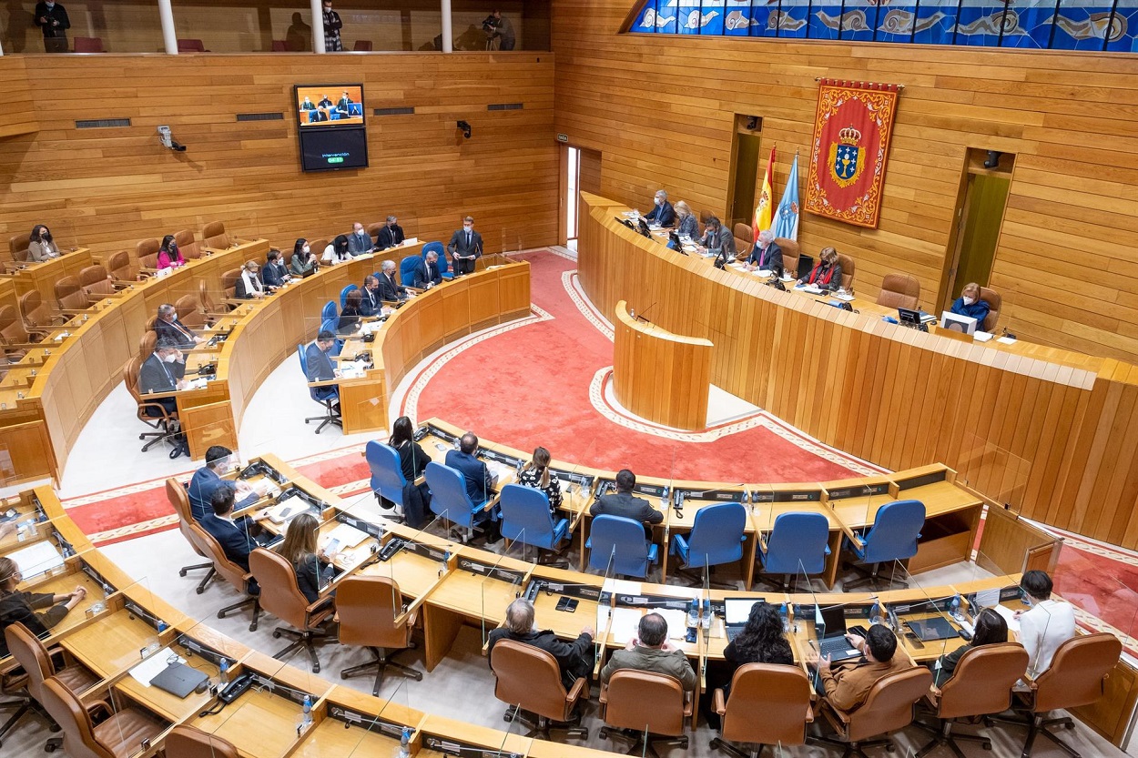 Parlamento de Galicia. Foto: Europa Press