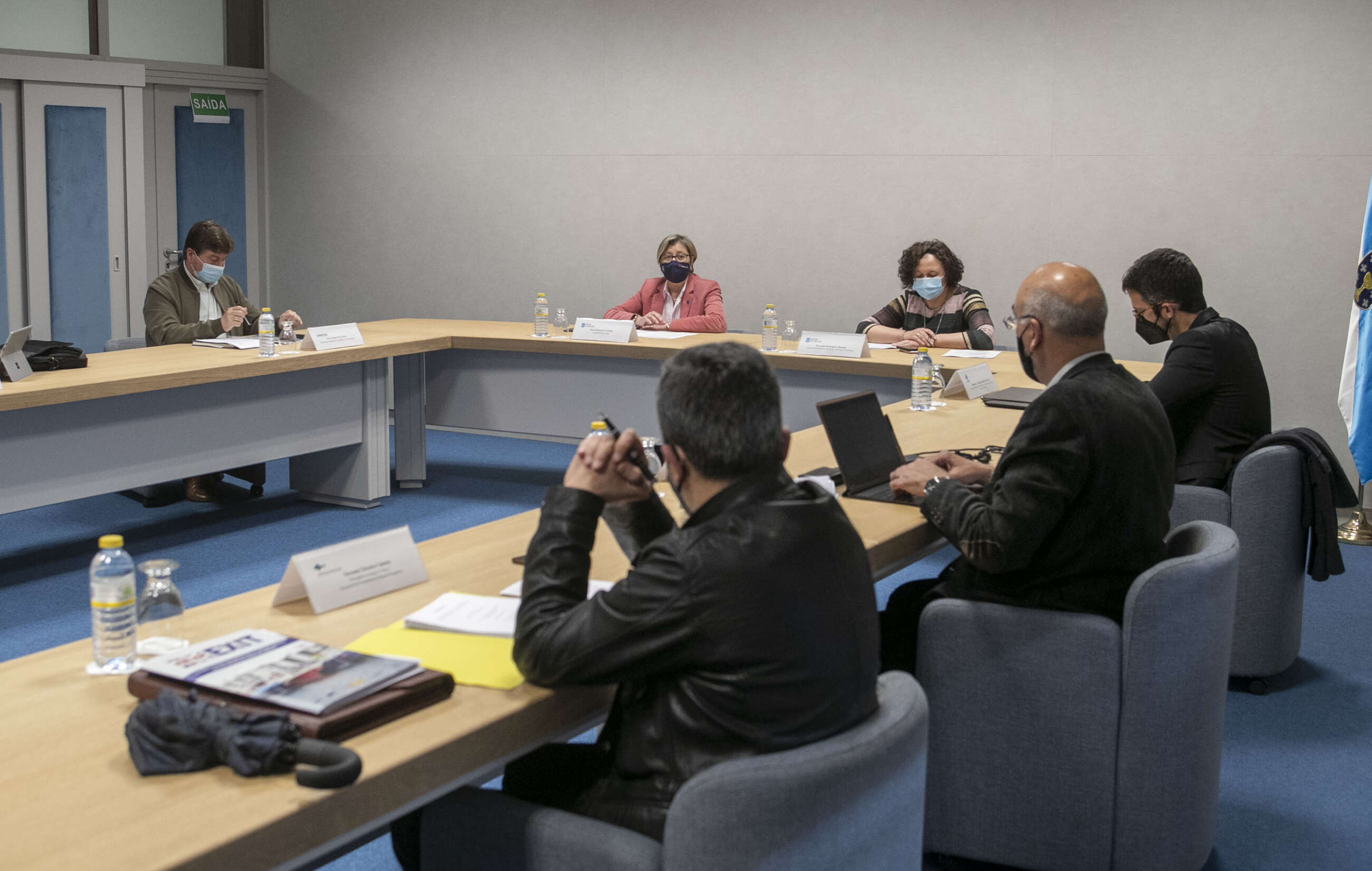 La conselleira del Mar participó en la reunión del grupo de trabajo sobre el brexit creado en el Consello Galego de Pesca / Conchi Paz