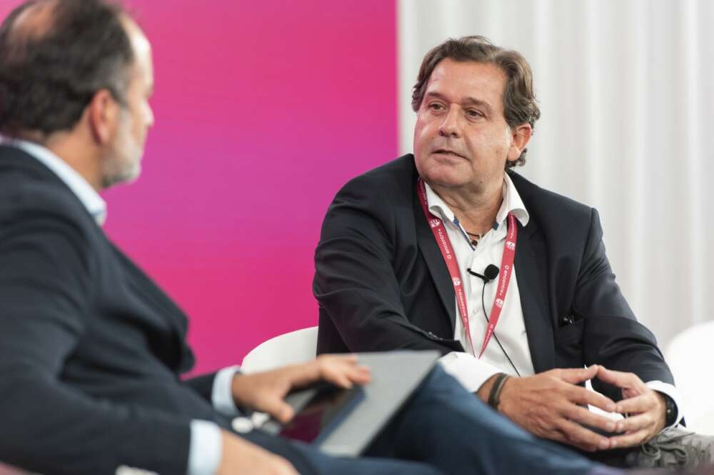 Ignacio Rivera, CEO de Corporación Hijos de Rivera, en el encuentro empresarial en A Toxa organizado por Cesuga. Foto: Cesuga