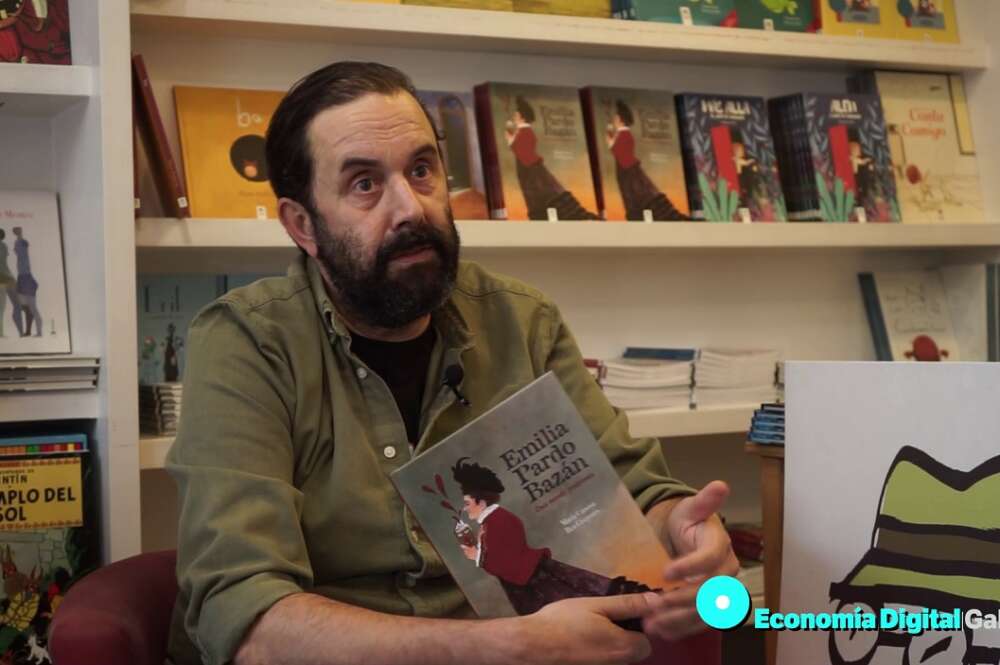 Pablo Zaera, fundador de Editorial Bululú, en A Coruña