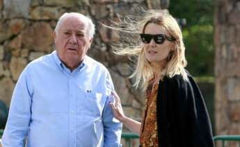 Amancio Ortega, con su hija Marta / Cabalar