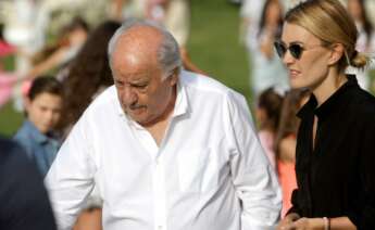 Amancio Ortega y Marta Ortega en Casas Novas / EFE