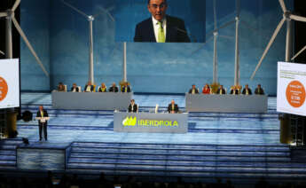 Ignacio Sánchez Galán durante la junta de accionistas de Iberdrola / EFE