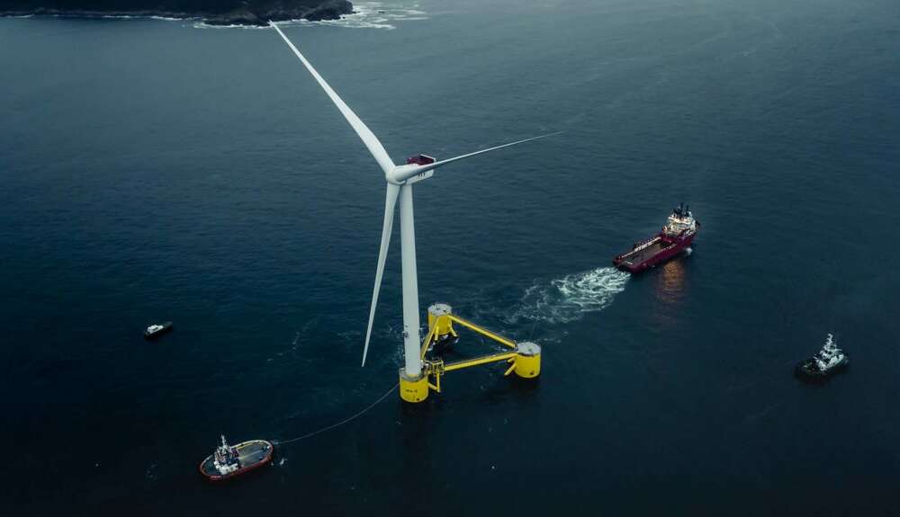 Transporte de un aerogenerador / Bluefloat