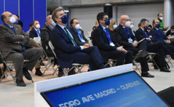 Alberto Núñez Feijóo en el Foro AVE Madrid-Ourense