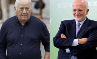 Amancio Ortega y Juan Roig, fundadores de Inditex y Mercadona