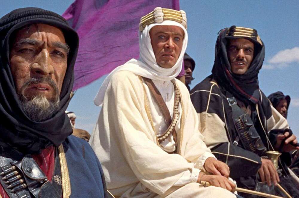 Fotograma de Lawrence de Arabia, dirigida por David Lean