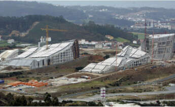 Obras en la Cidade da Cultura / EFE