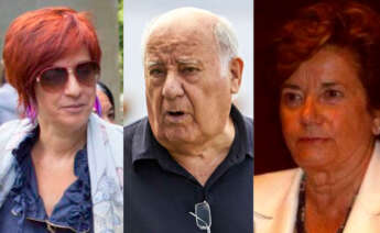 Sandra Ortega, Amancio Ortega y Josefa Ortega