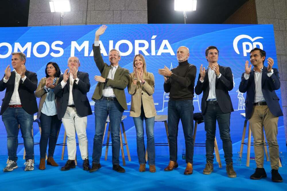 Imagen de la presentación de los candidatos del PPdeG a las alcaldías de las siete ciudades gallegas en las próximas elecciones municipales / Europa Press