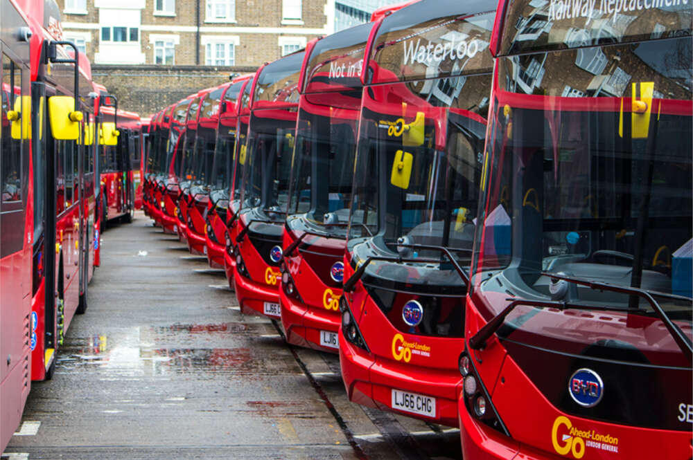 Flota de autobuses de Go Ahead en Londres / Go Ahead