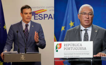 Pedro Sánchez, presidente del Gobierno, y António Costa, primer ministro de Portugal