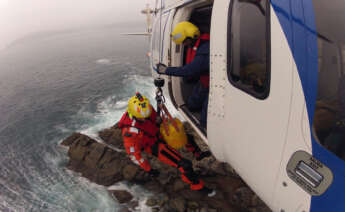 Helicóptero de Salvamento Marítimo de la Xunta, uno de los servicios que opera Babcock en Galicia / Xunta