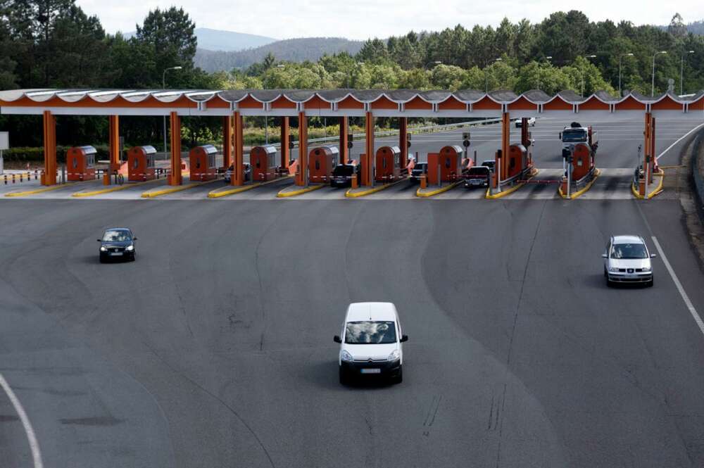 puesto de peaje autopista autonómica Galicia