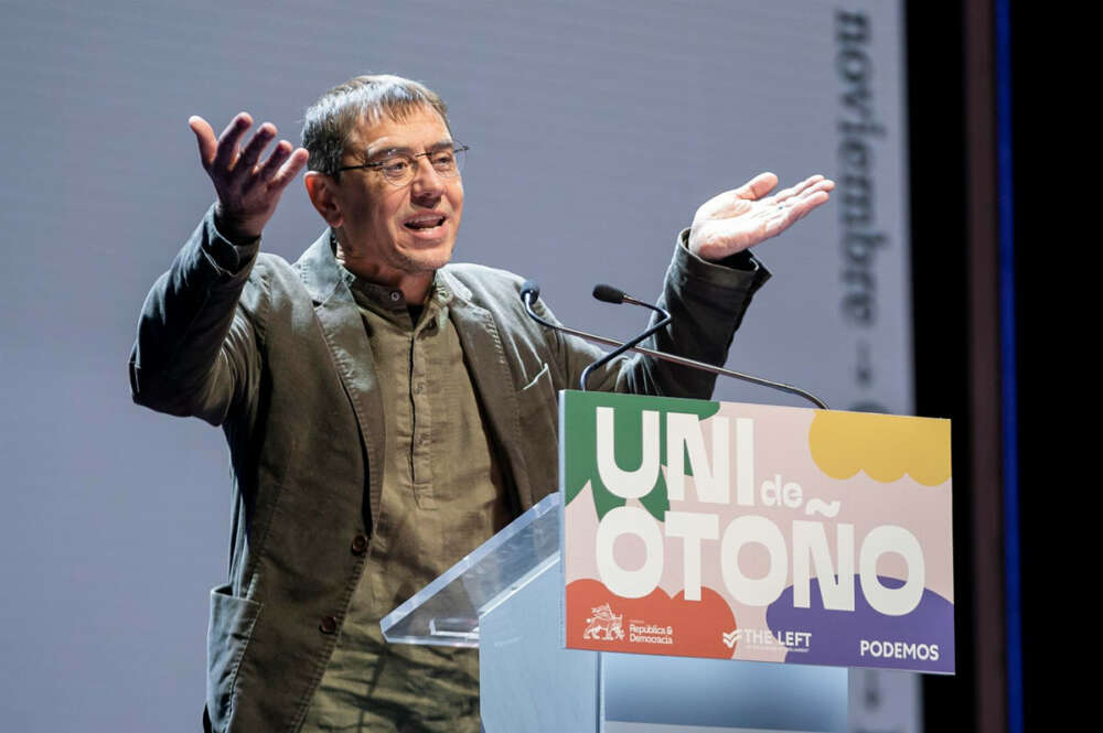 El cofundador de Podemos Juan Carlos Monedero