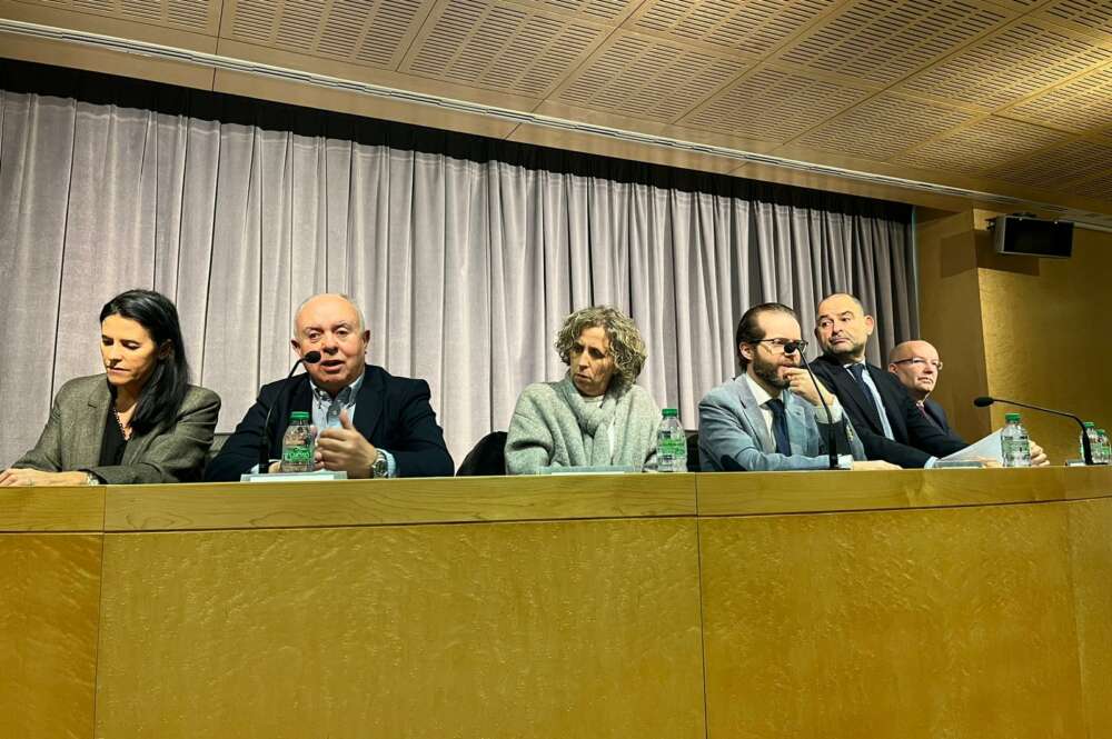 Representantes empresariales y sindicales defienden la continuidad de Ence en Pontevedra / ED Galicia (cedida)