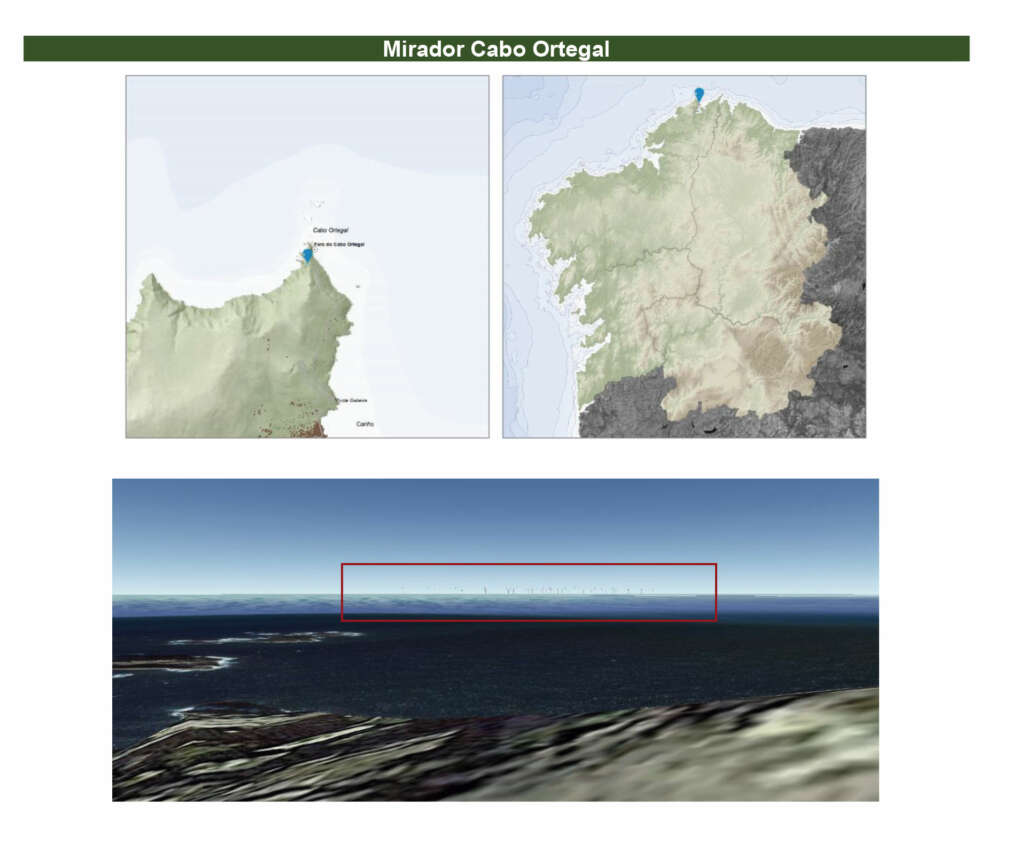 Simulación del documento inicial del proyecto de Iberdrola en San Cibrao