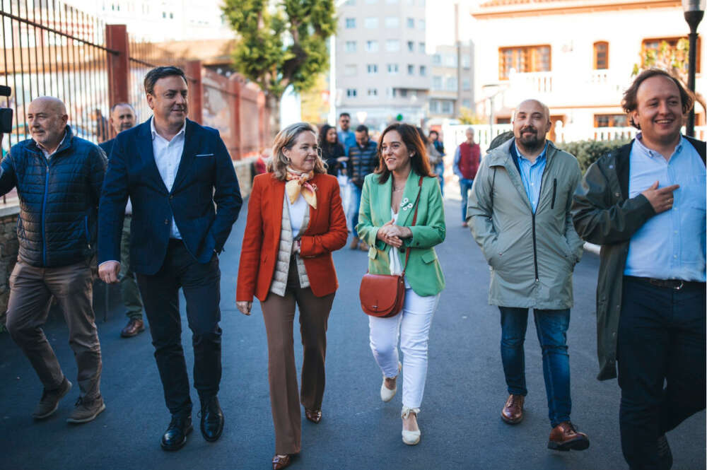 Valentín González Formoso, Nadia Calviño, Inés Rey y José Manuel Lage Tuñas/ PSdeG