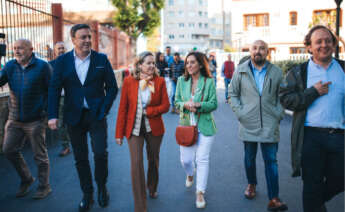 Valentín González Formoso, Nadia Calviño, Inés Rey y José Manuel Lage Tuñas/ PSdeG