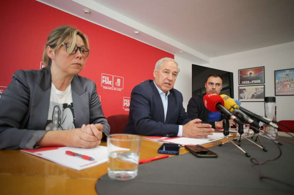 La Dipuración de Lugo, presidida por José Tomé, se mantiene en manos de PSOE y BNG. Foto: Carlos Castro. Europa Press