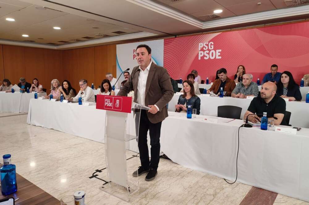 El secretario xeral del PSdeG-PSOE, Valentín González Formoso / Europa Press