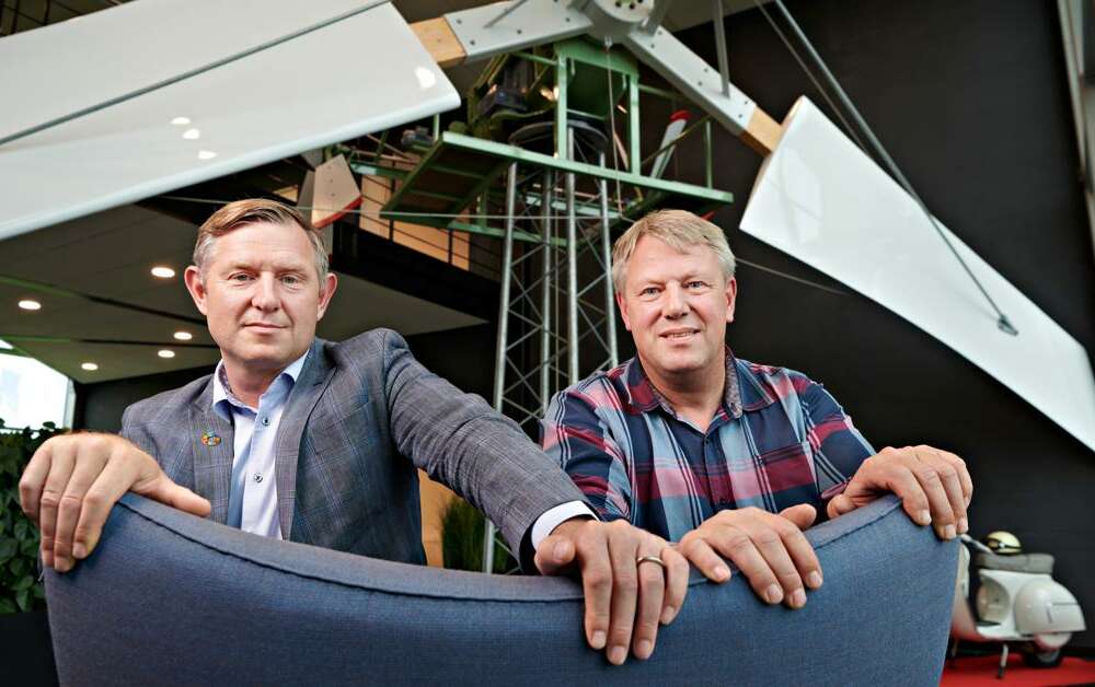 Jens y Soren Rasmussen, fundadores de Eurowind Energy / Eurowind Energy