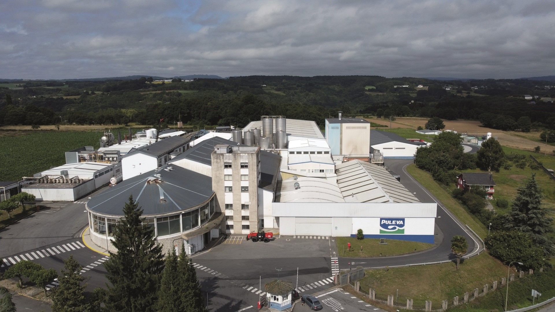 Fábrica de Lactalis en Lugo