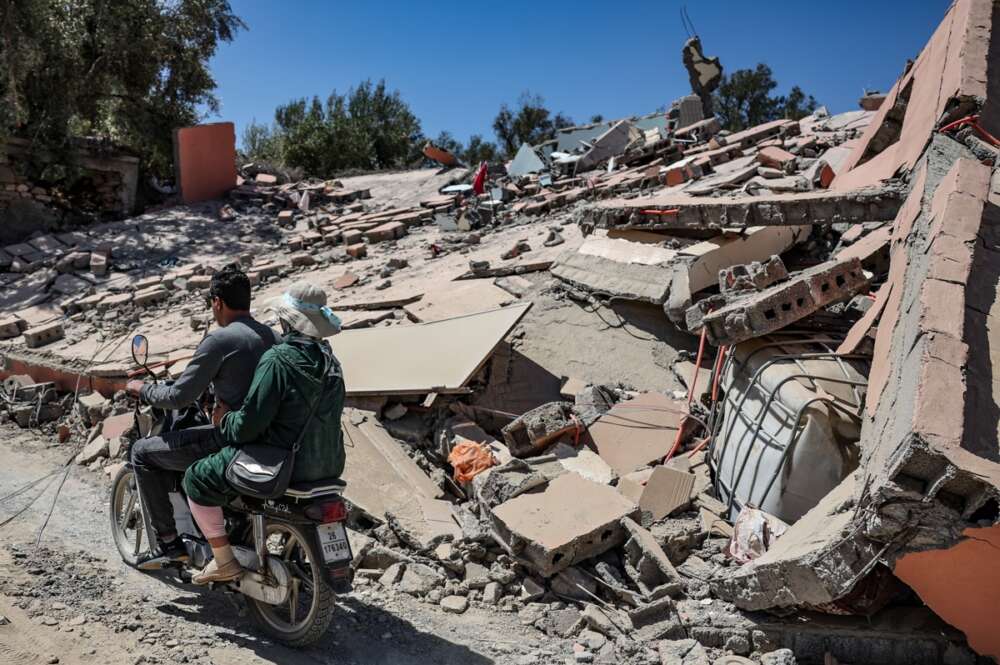 Ruinas tras el terremoto de Marruecos