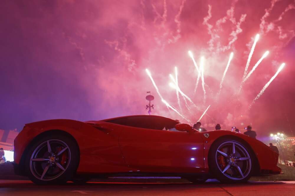 Imagen de un Ferrari en México