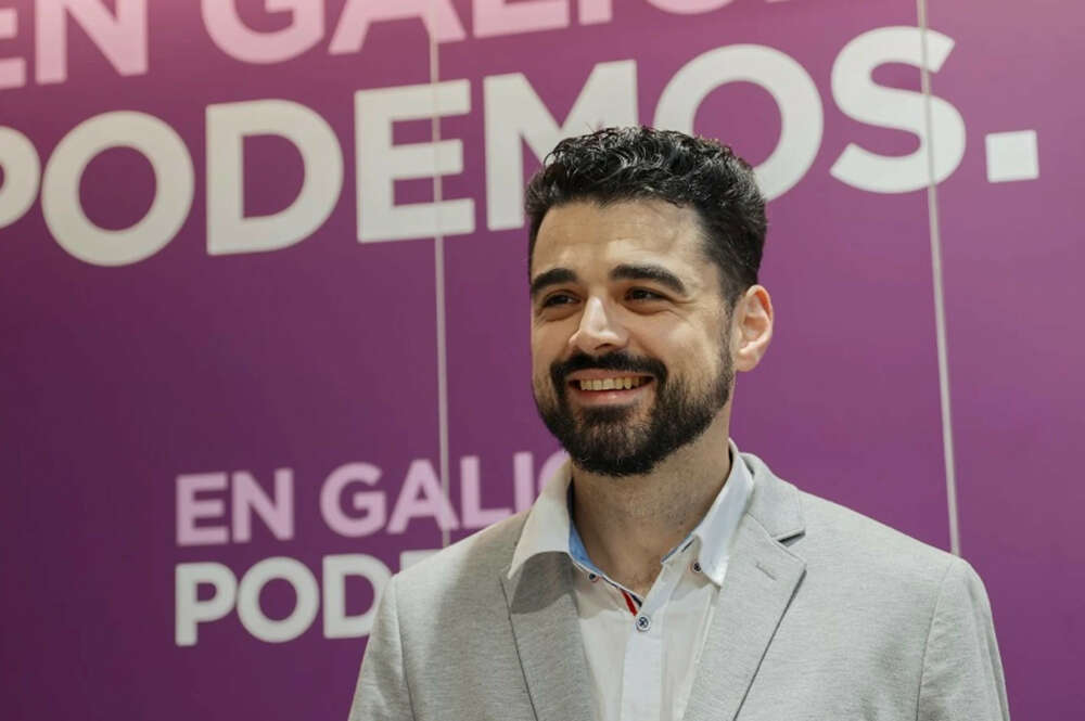 el coordinador nacional de Podemos Galicia, Borja San Ramón | EFE