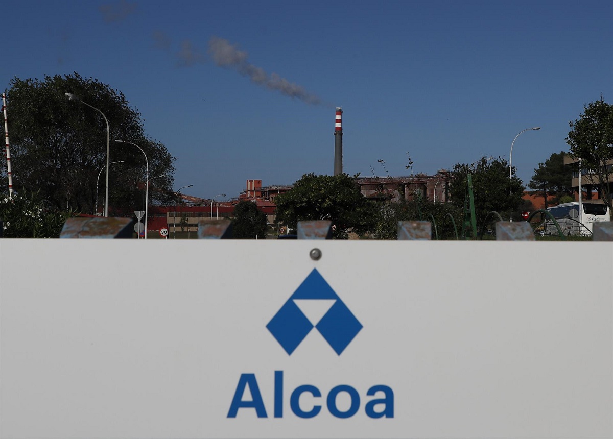 Fábrica de aluminio primario de Alcoa en San Cibrao