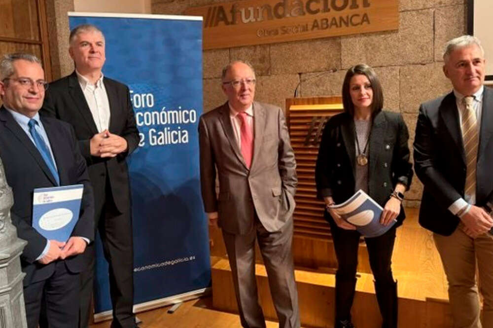 Presentación del informe de coyuntura relativo al tercer trimestre de 2023 del Foro Económico de Galicia