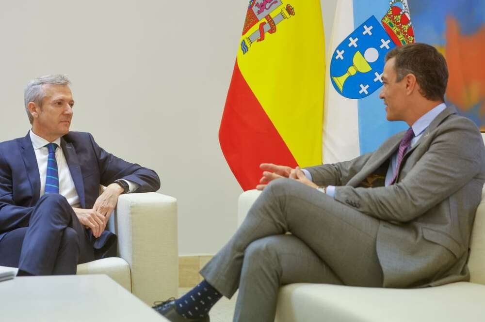 Alfonso Rueda y Pedro Sánchez / Xunta